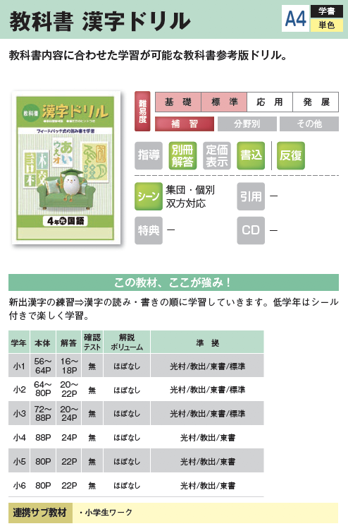 小学生用教材 教科書準拠 通年用教材 教材案内 株式会社ブロッサム 小学生用教材 教科書準拠 通年用教材 教材案内 株式会社ブロッサム